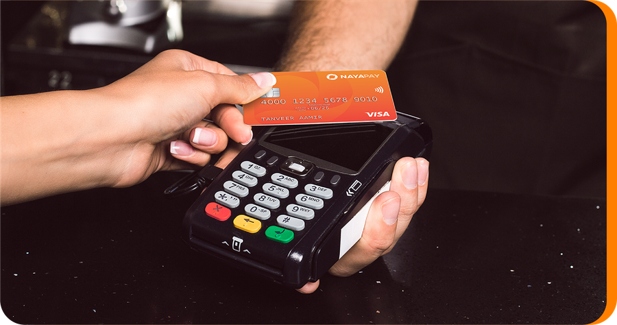 NayaPay Visa POS payment Image