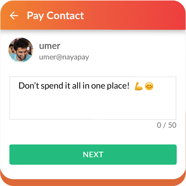 Give meaning to money transfers